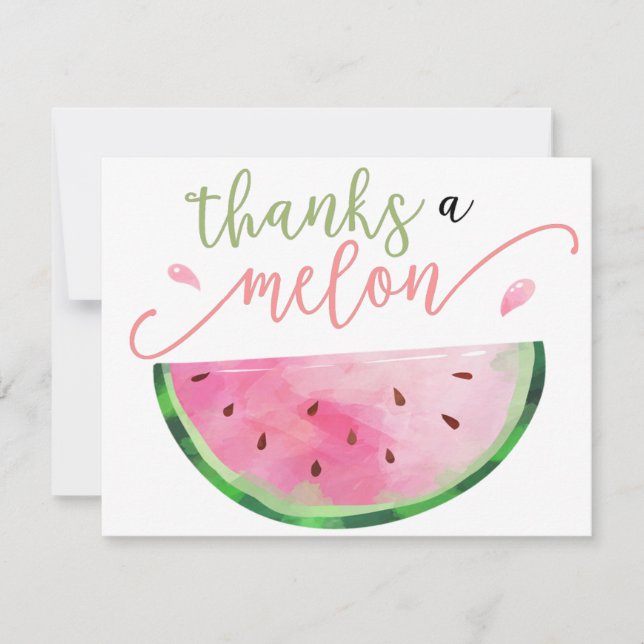 Thanks a Melon Thank You  (Front)