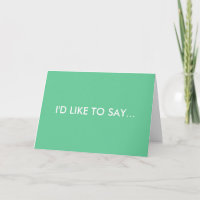 THANKS A MILLION - thank-you card