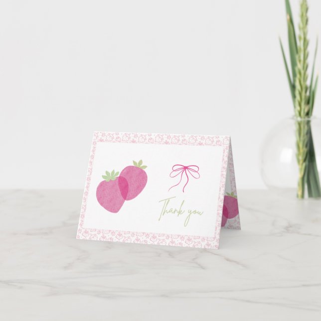 Thanks Berry Much Card (Front)