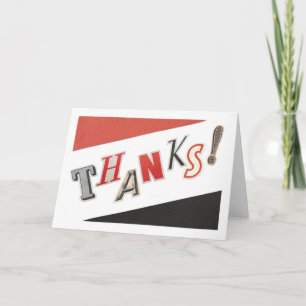 THANKS! CARD