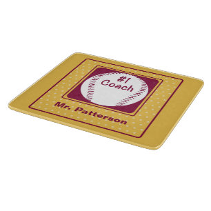 Thanks Coach, Thanks Number 1 Cutting Board