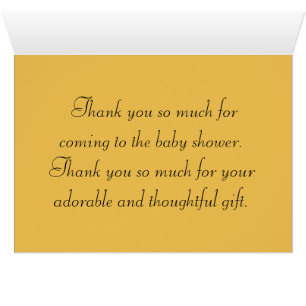 Thanks Cute Adorable Baby Shower Crib Nursery