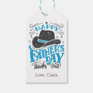 Thanks Dad Father's Day Gift Tag