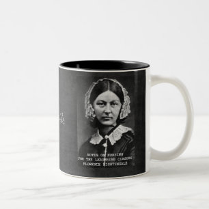 Thanks Flo Nursing Nurse Two-Tone Coffee Mug