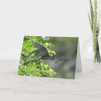 Thanks for attending thank you card