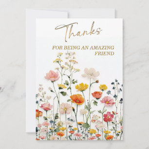 Thanks for Being an Amazing Friend Invitation