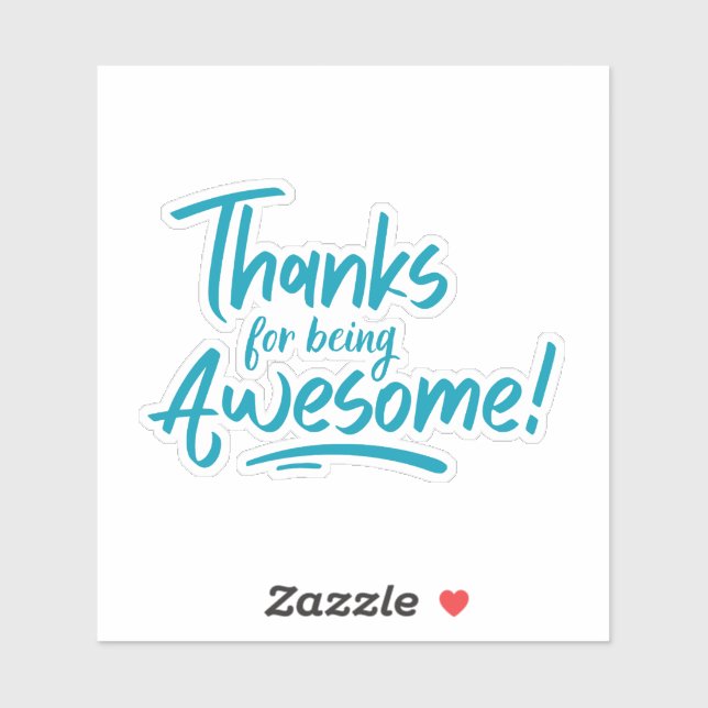 Thanks for Being Awesome (Sheet)