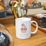 Thanks For Being So Sweet Snowman Cupcake Mug<br><div class="desc">Thank someone special this holiday with this adorable snowman cupcake,  "Thanks for being so sweet" mug!</div>