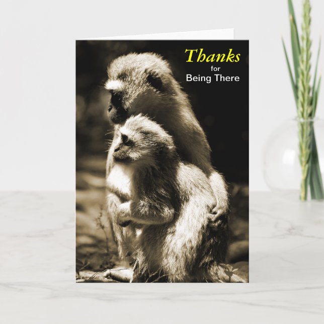 Thanks for Being There Card (Front)