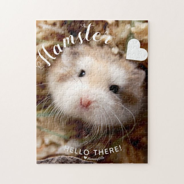 Thanks for Being You Cute Robo Hamster Jigsaw Puzzle (Vertical)