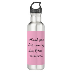 thanks for coming add name text message  710 ml water bottle
