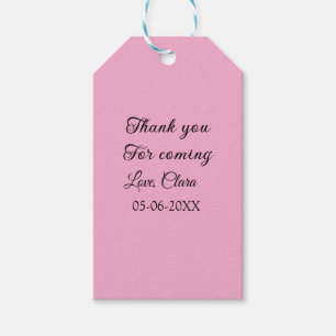 thanks for coming add name text message gift tags
