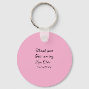 thanks for coming add name text message key ring