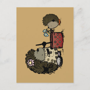 Thanks for feeding me Mum Postcard