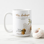 Thanks For Helping Me Bloom Mug<br><div class="desc">Show appreciation with this lovely watercolor floral,  "Thanks for helping me bloom" mug! Perfect for teachers!</div>