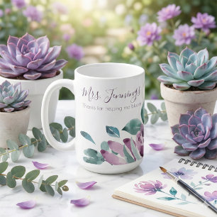 Thanks For Helping Me Bloom Mug