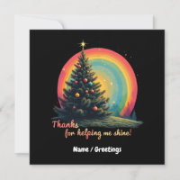Thanks for Helping Me Shine Heartfelt Gratitude