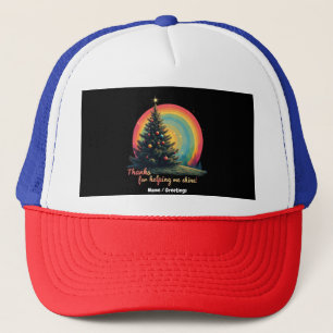 Thanks for Helping Me Shine Heartfelt Gratitude Trucker Hat