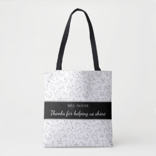 Thanks For Helping Us Shine Teacher Tote