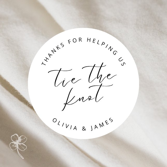 Thanks For Helping Us Tie The Knot Stickers (Creator Uploaded)
