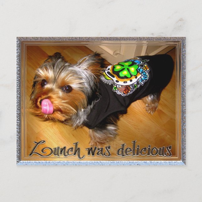 Thanks for Lunch Postcard (Front)