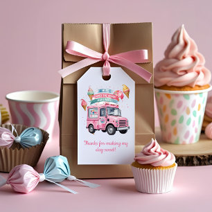 "Thanks for Making My Day Sweet! Ice Cream Truck Gift Tags