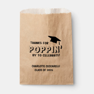 Thanks for POPPIN' by Graduation  Favour Bag