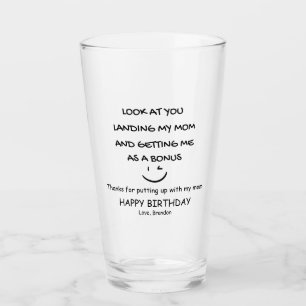 Thanks for putting up with my mum step dad glass