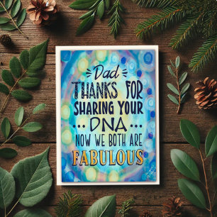 “Thanks for the DNA Dad!” Inspirivity Card