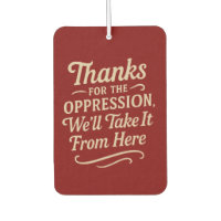 Thanks for the Oppression, Equality Poster