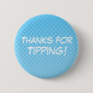 Thanks for Tipping Halftone Button