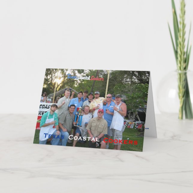 Thanks For Your Support Thank You Card (Front)