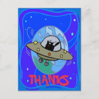 THANKS, from outta space, change text
