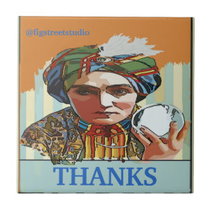 Thanks, Magician,, Tile, add or edit text Tile