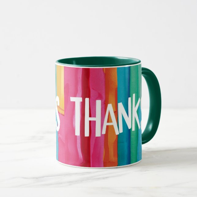 thank's mug (Front Right)