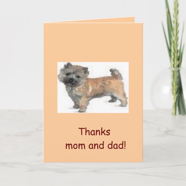 Thanks Mum Thank You Card (Front)