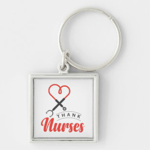 Thanks Nurses Key Ring