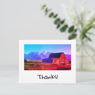 Thanks Postcard