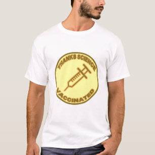 Thanks Science Vaccinated - Retro Vintage Pro Vacc T-Shirt
