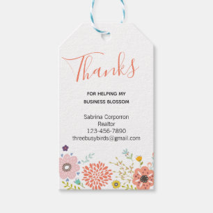 Thanks Spring Tags   Realtor Marketing