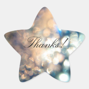 Thanks - Star Stickers