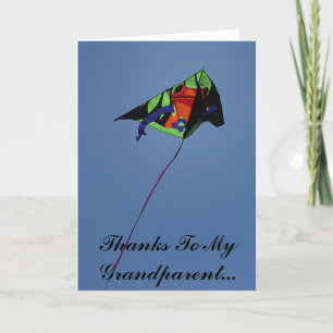 Thanks to my grandparent thank you card