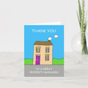 Thanks to Property Manager Card