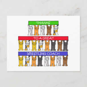 Thanks to Wrestling Coach. Postcard