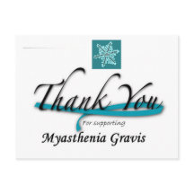 Thanks You For Supporting Myasthenia Gravis