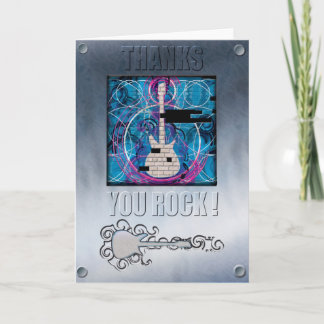 Thanks, You Rock Card
