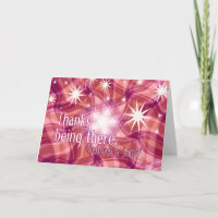 Thanks You're a Star Appreciation Card