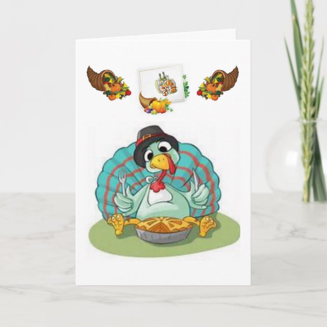 Thanksging Greeting Card (Front)