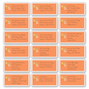 Thanksgiving 18 Individual Recipient Name Address