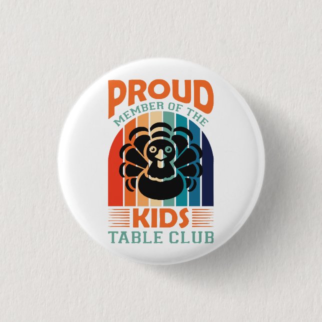 Thanksgiving 3 Cm Round Badge (Front)